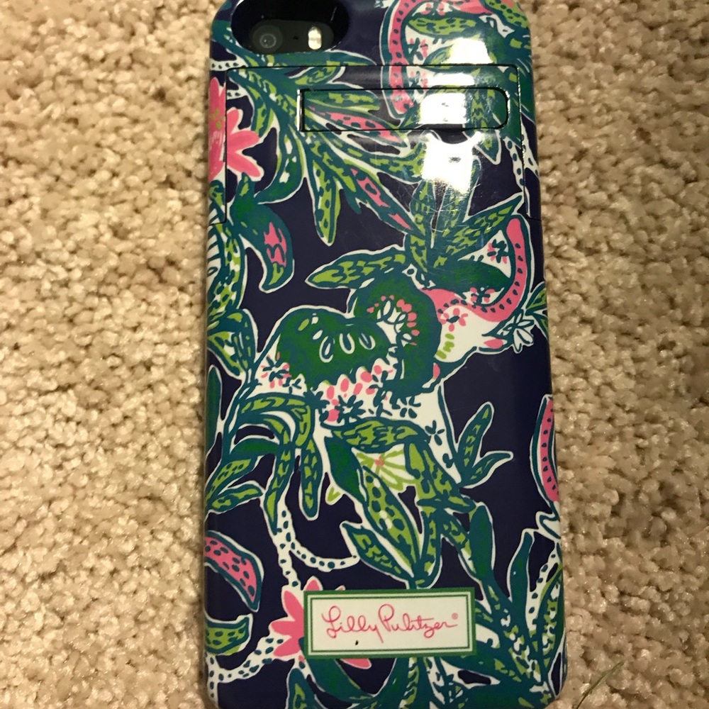 RECHARGABLE Lilly Pulitzer IPhone 5s phone case