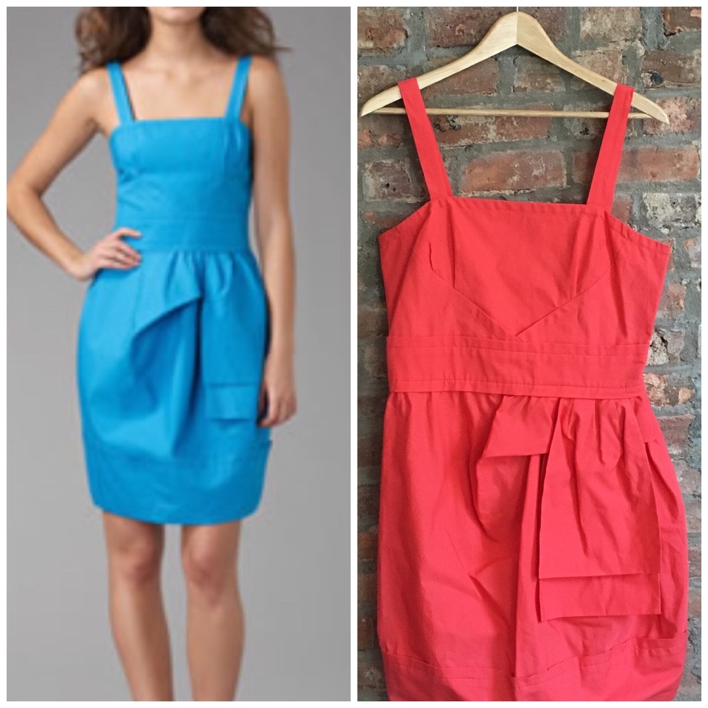 NWOT Marc by Mark Bright Coral Cocktail Dress