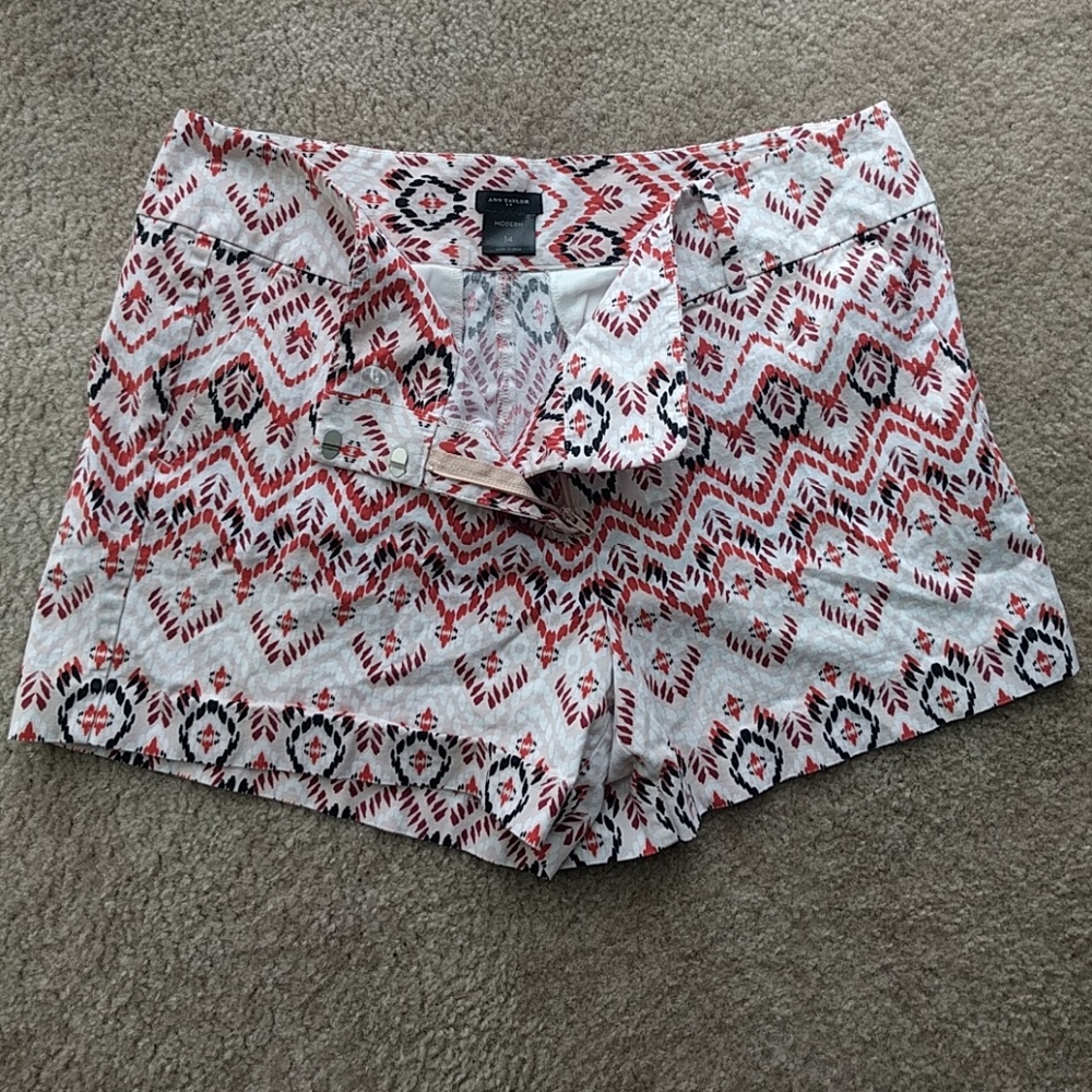 Print shorts from Ann Taylor