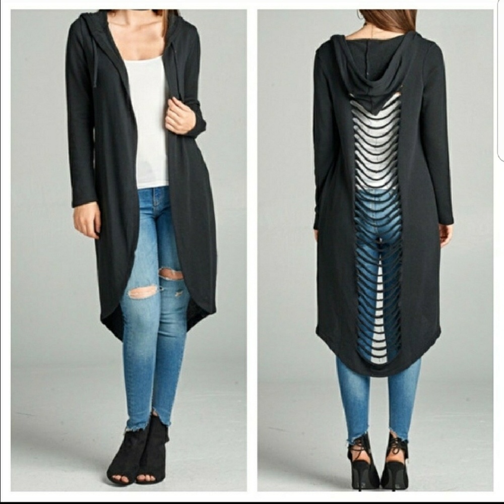 💥Last 1 Open long shredded duster - Picture 2 of 3