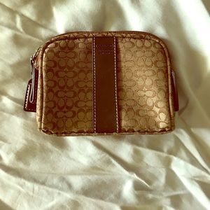 Coach cosmetic bag