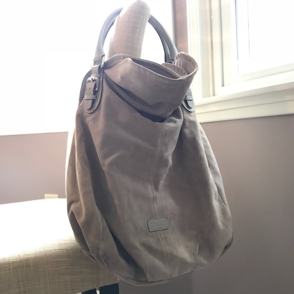 Max Mara Oversized Suede Boho.