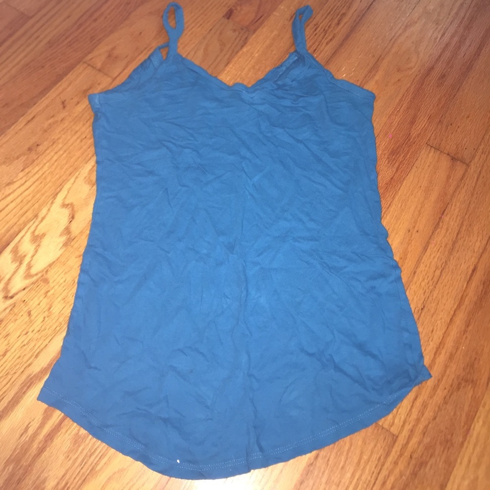Blue tank top