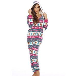 Adult Onesie Pajamas- Moose Print