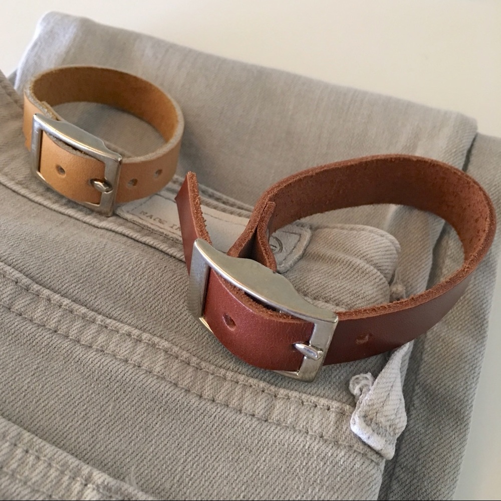 Leather bracelet - two available! NWOT