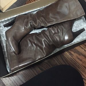 Miss Sixty Brown Leather Boots