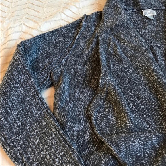 Gray open front sweater - Picture 2 of 4