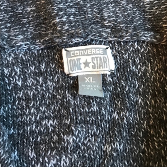 Gray open front sweater - Picture 3 of 4