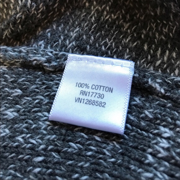 Gray open front sweater - Picture 4 of 4