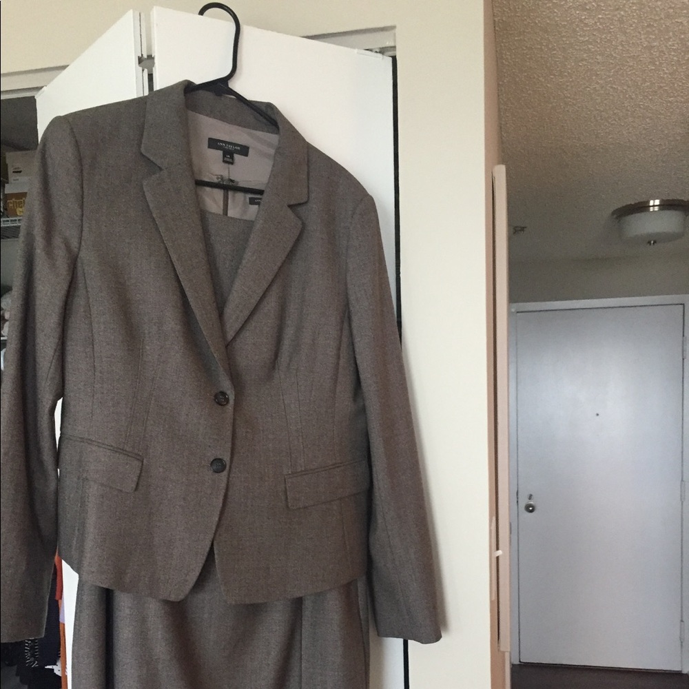 Ann Taylor Wool Suit -- Jacket and Dress