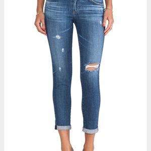 AG Adriano Goldschmied Stilt Roll Up Jeans