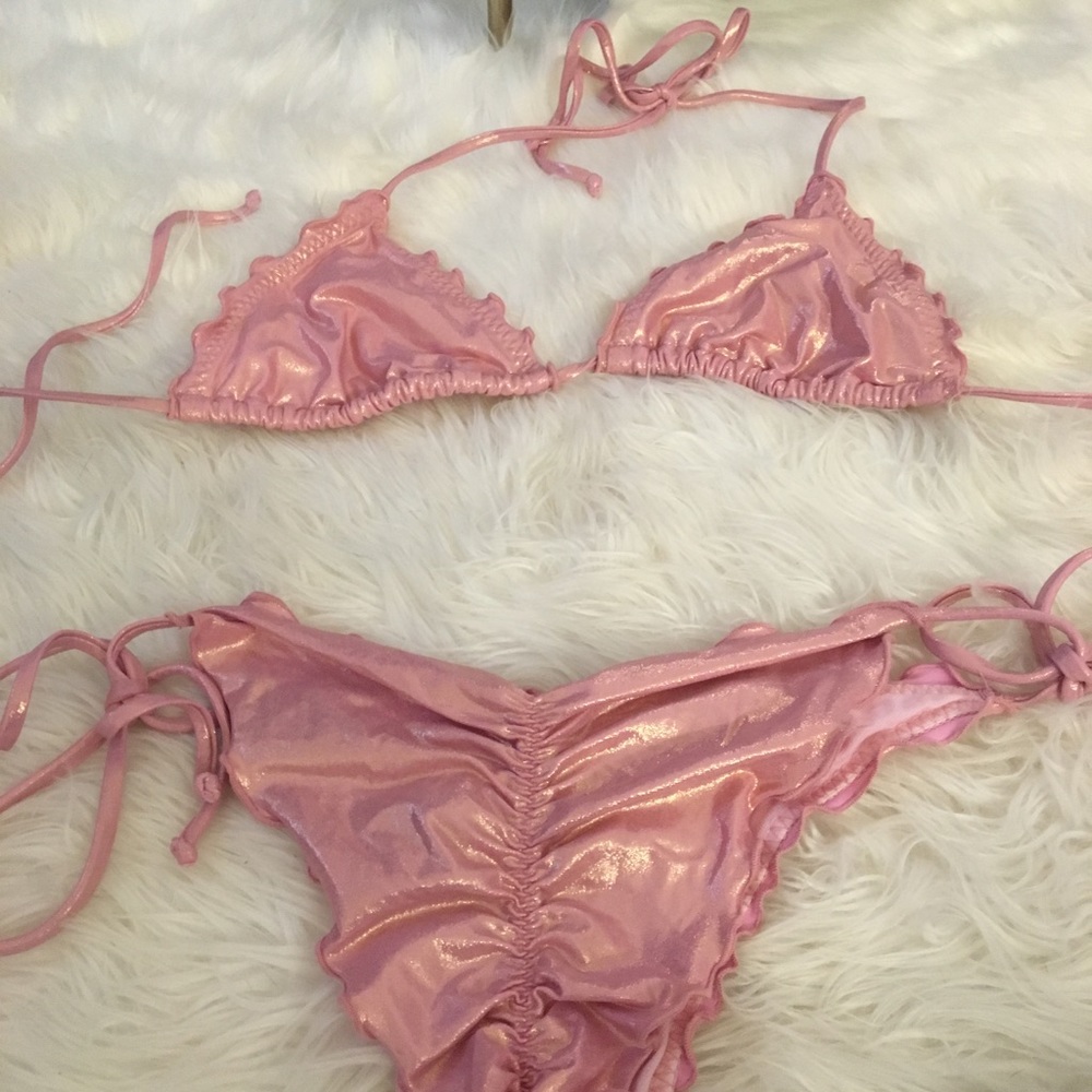 Luli Fama teeny tiny sparkly bikini 👙