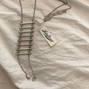 Lucky Brand silver necklace w/ Latrice detail