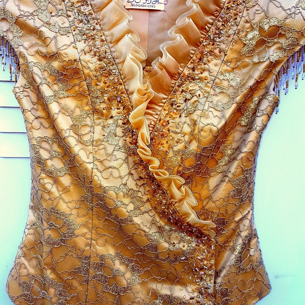 Sofia by laurent runway show blouse from 1991