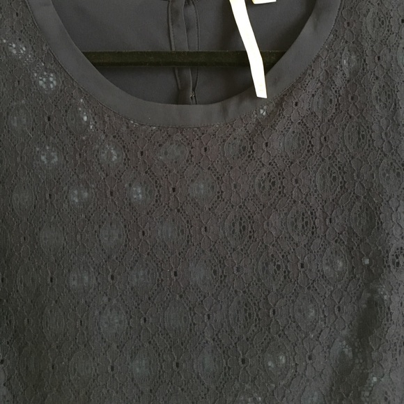 Lauren Conrad lace overlay blouse - Picture 2 of 3