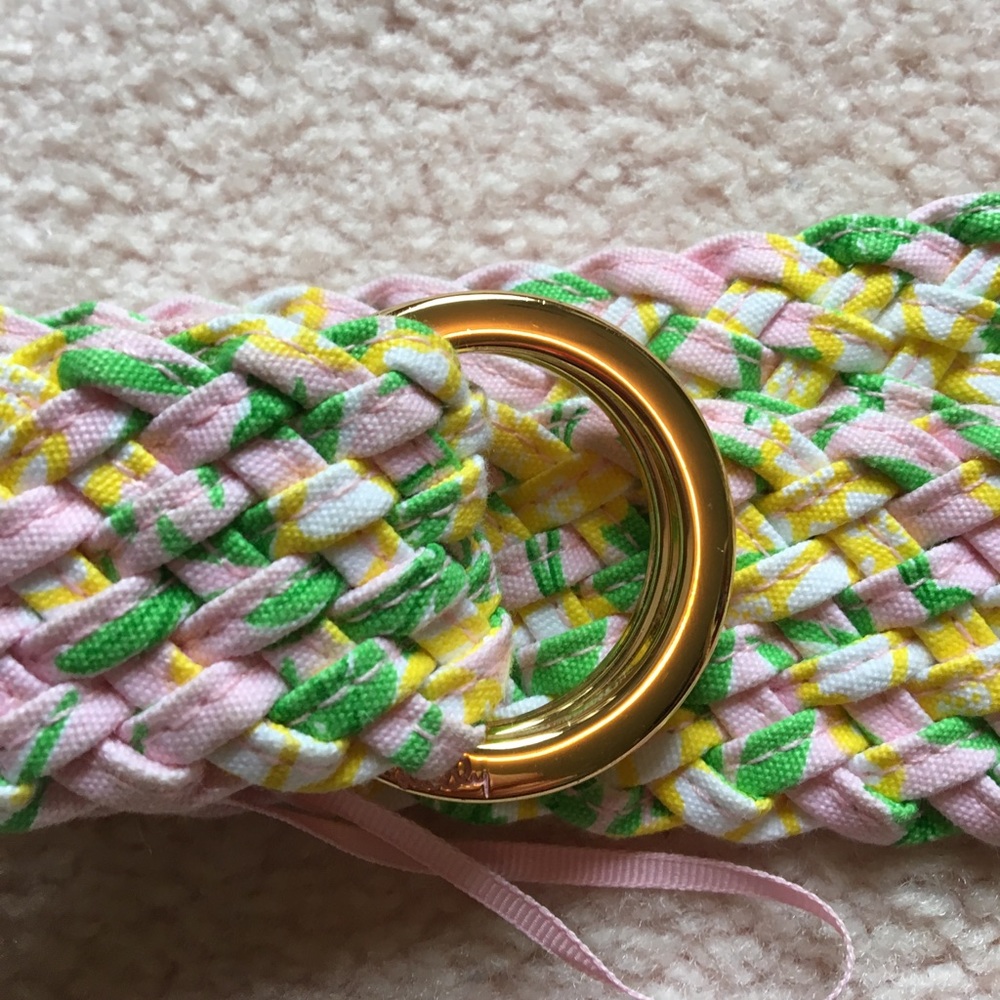 Lilly Pulitzer weave belt