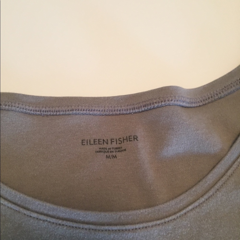 Eileen Fisher Organic T Shirt 3/4 sleeve