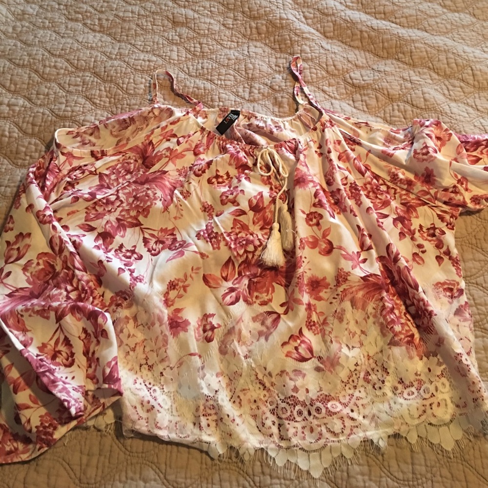 Large Off-the-shoulder Love and Heart