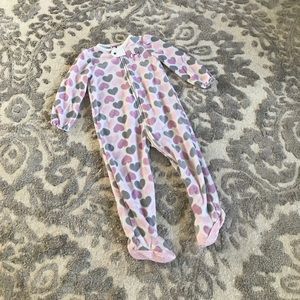 Juicy Brand Fleece Footie Pajamas