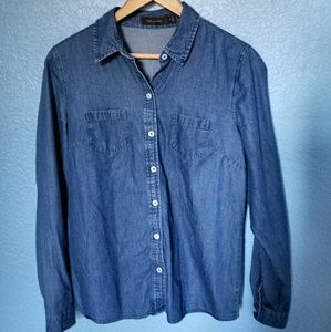 Limited Chambray button down blouse