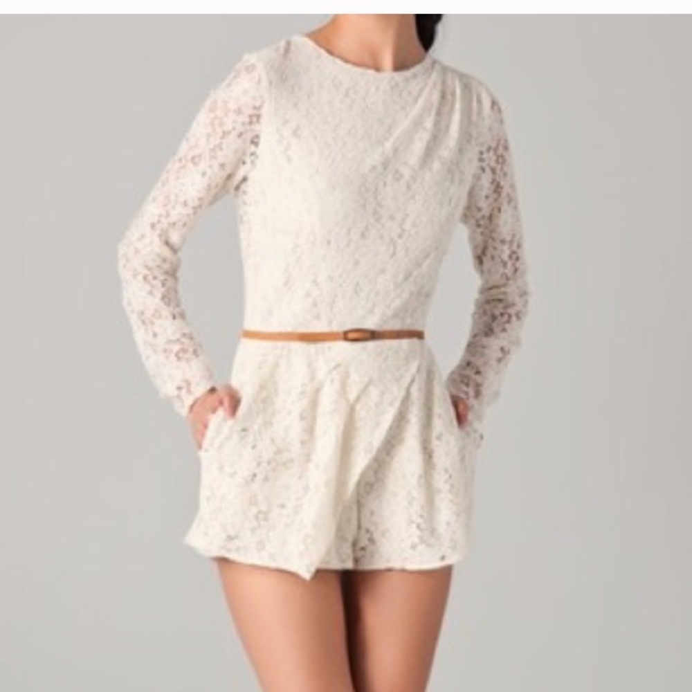 Lace romper