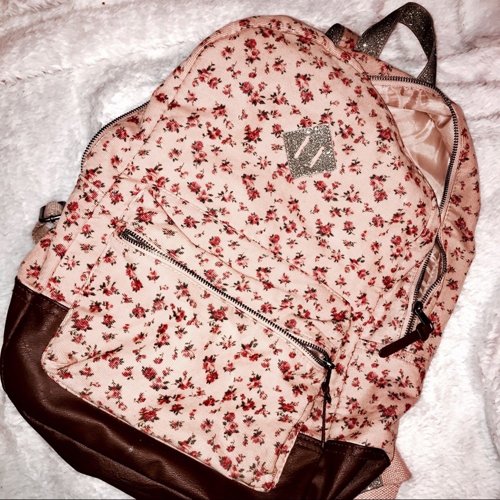 Floral backpack