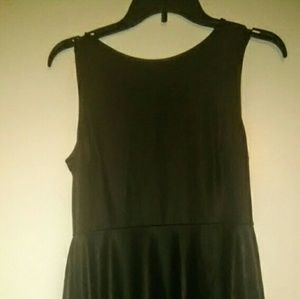 Faux leather mini Forever21 dress