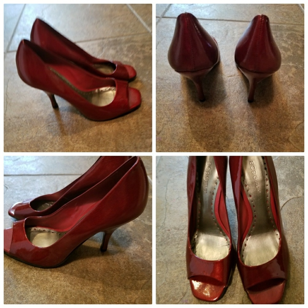 BCBG Candy Apple Red Pump