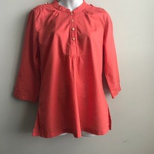 Eddie Bauer Coral Top size M