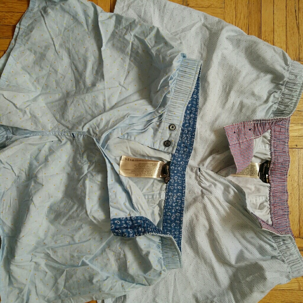 Massimo Dutti cotten boxers (two)