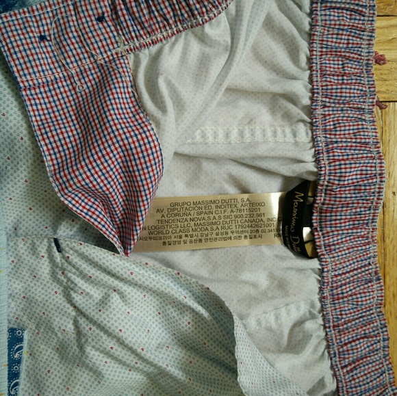 Massimo Dutti cotten boxers (two) - Picture 2 of 2