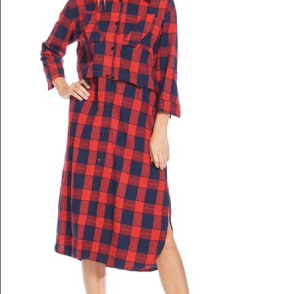 Dresses & Skirts - 🔥🔥Flannel Long Shirt/Dress🔥🔥Super Dope❤️❤️❤️