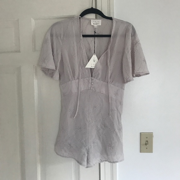 Brand New w/ tags! Lost + Wander lilac romper - Picture 2 of 5
