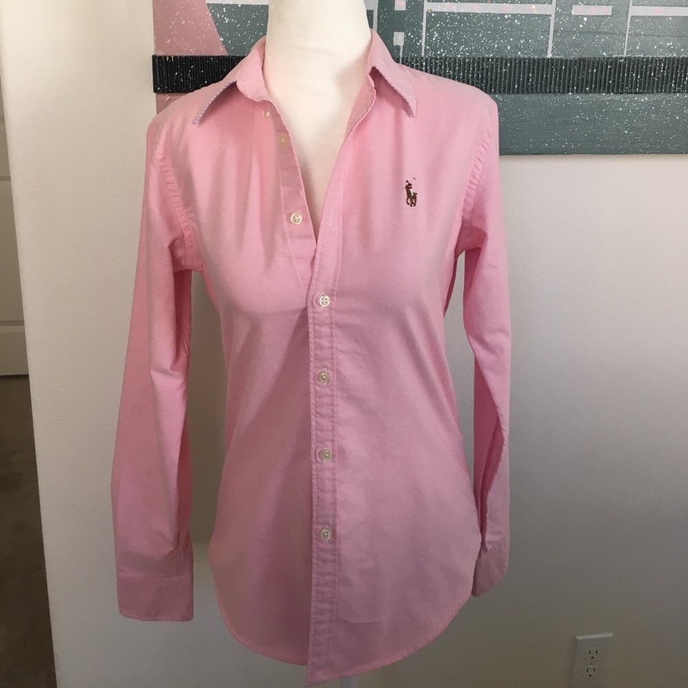 Ralph Lauren button up, slim fit