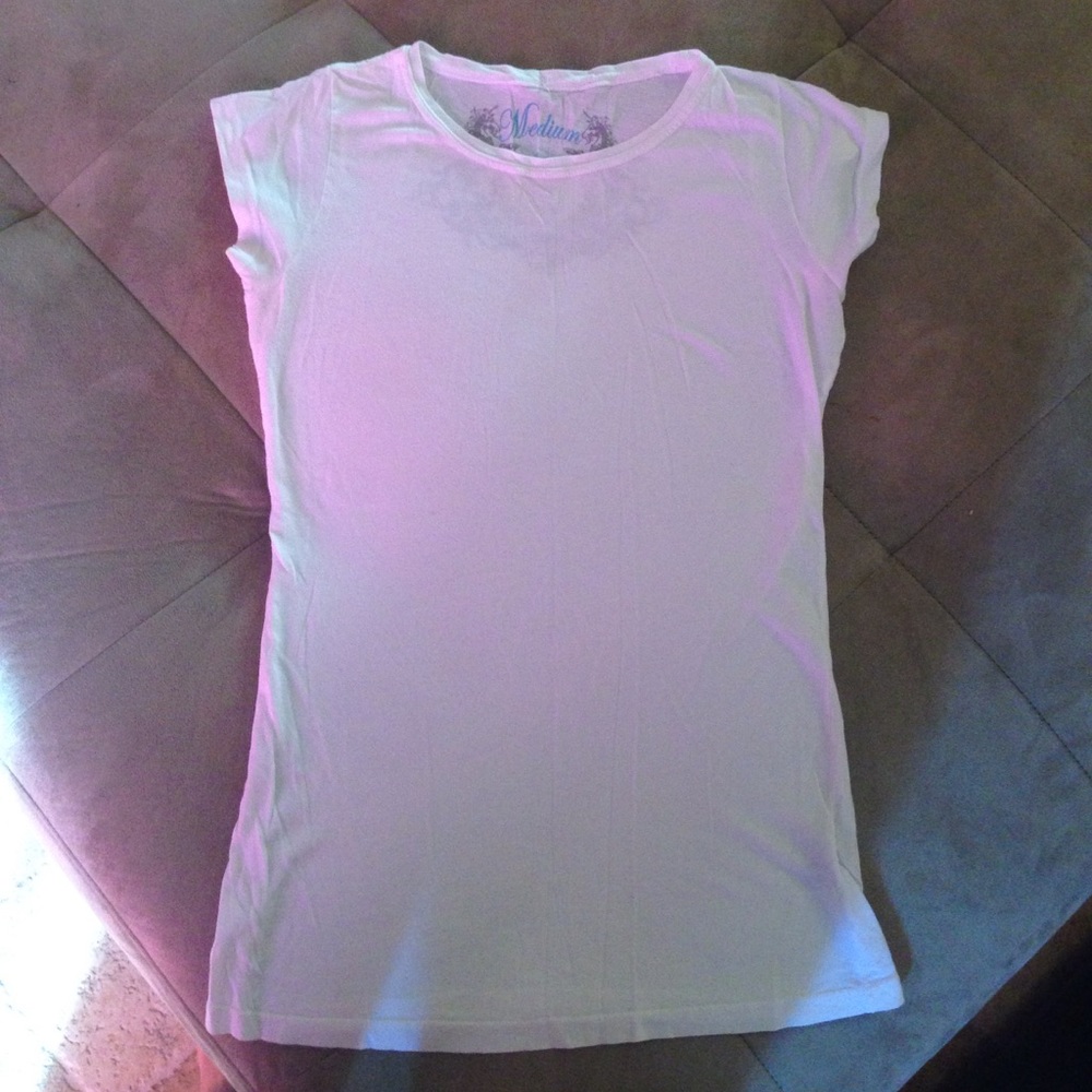 Active plain white t-shirt, size medium