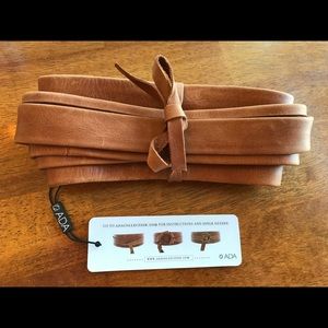 ADA Wrap Belt in Cognac