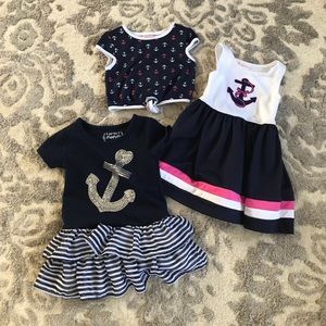 3T Girls Nautical Bundle