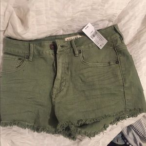 Pacsun green shorts