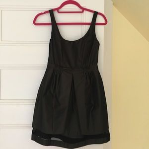 black BCBG mini dress