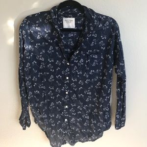Abercrombie flower print