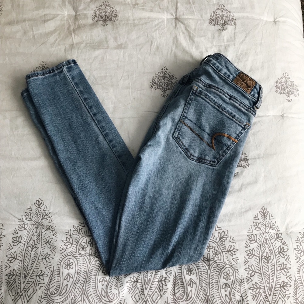 AE super stretch jegging in size 0S