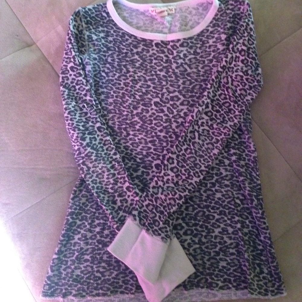 Leopard print thermal, size medium
