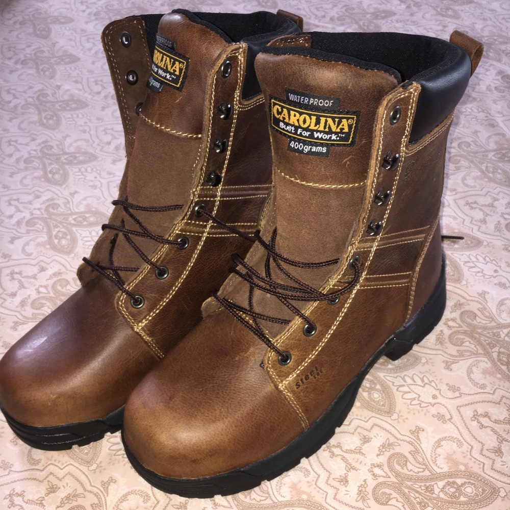 Men’s Carolina 8” Steel Toe Work Boots