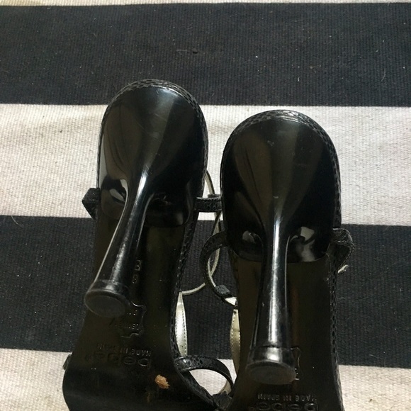 Bebe python strapped sandals - Picture 2 of 6