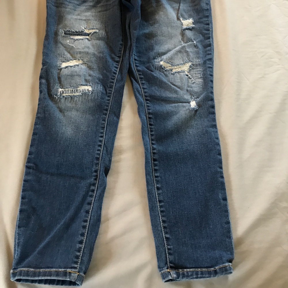 Ankle skinny jean maternity