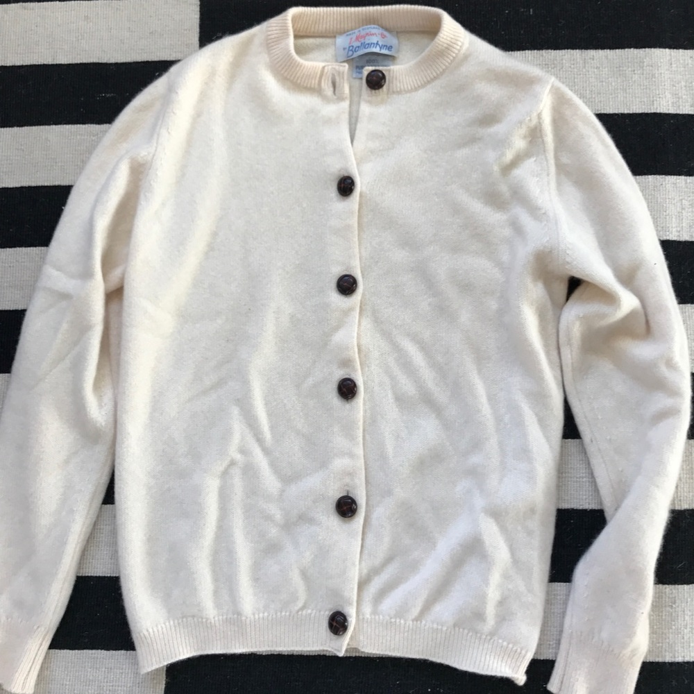 Gorgeous Vintage Scotland Cashmere Cardigan S