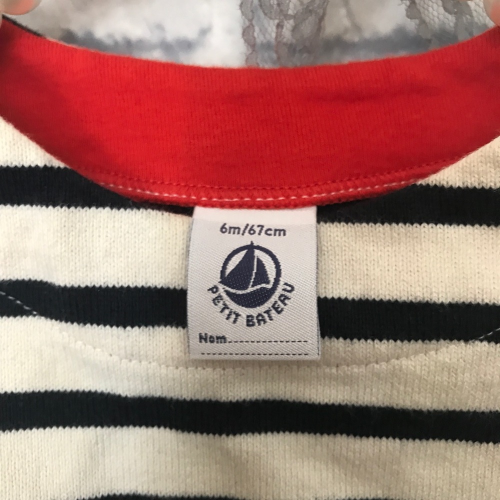 Petit Bateau baby girl strip dress - Picture 2 of 4