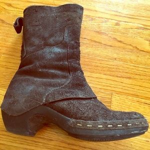Merrill leather boots - Espresso color