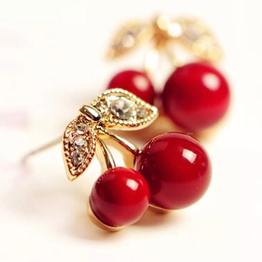 NEW!! 🍒 Cherry Stud Earrings 🍒