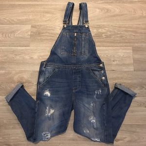 Oversized Zara overalls